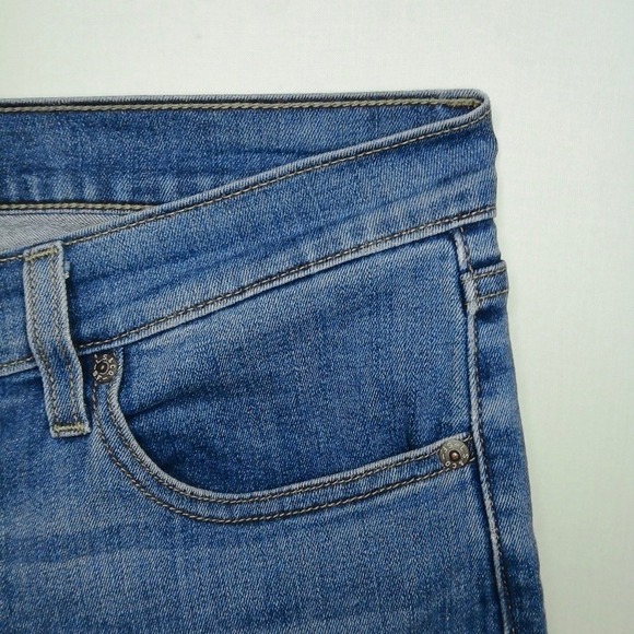 Levi's 529 Curvy‎ Bootcut Cropped Jeans Size 27 Medium Wash - Picture 2 of 10